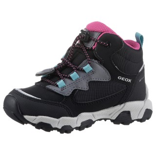 Geox Sneaker "J MAGNETAR G. B ABX", Trekkingboots, Schnürboots, Kindergartenschuh mit TEX-Ausstattung