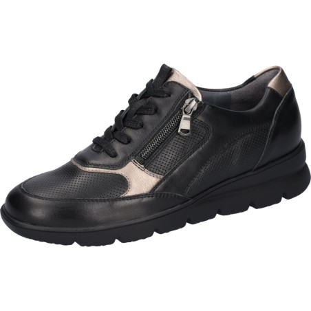 Waldläufer Sneaker "H-BRUNI", Freizeitschuh, Halbschuh, Schnürschuh in Bequemweite G (,weit)