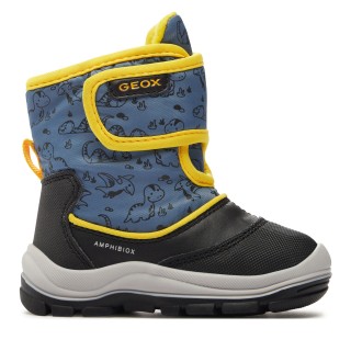 Schneeschuhe Geox B Flanfil Boy B Abx B263VE 0CEFU C4K2V M Blau