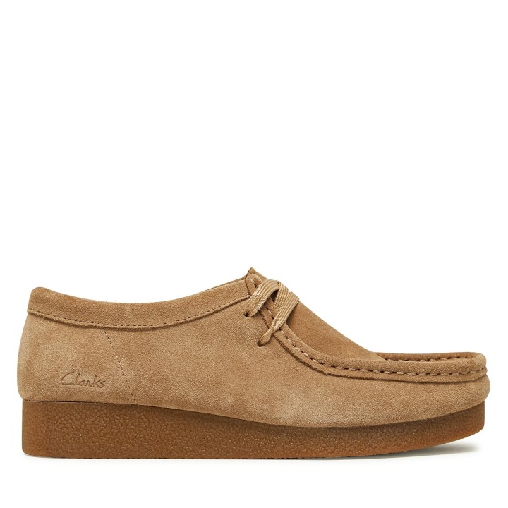 Halbschuhe Clarks WallabeeEvoSh 261747474 Beige