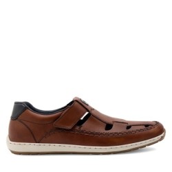 Halbschuhe Rieker 08838-24 Braun