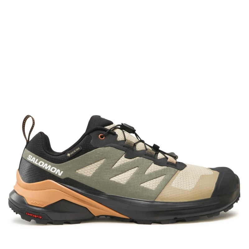 Laufschuhe Salomon X-Adventure GORE-TEX L47321300 Braun