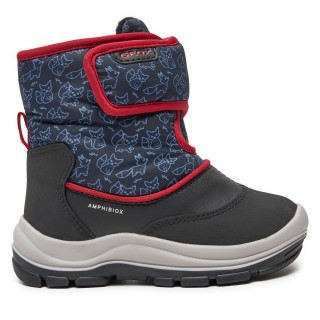 Schneeschuhe Geox B Flanfil Boy B Abx B263VE 0BCMN C0048 S Schwarz