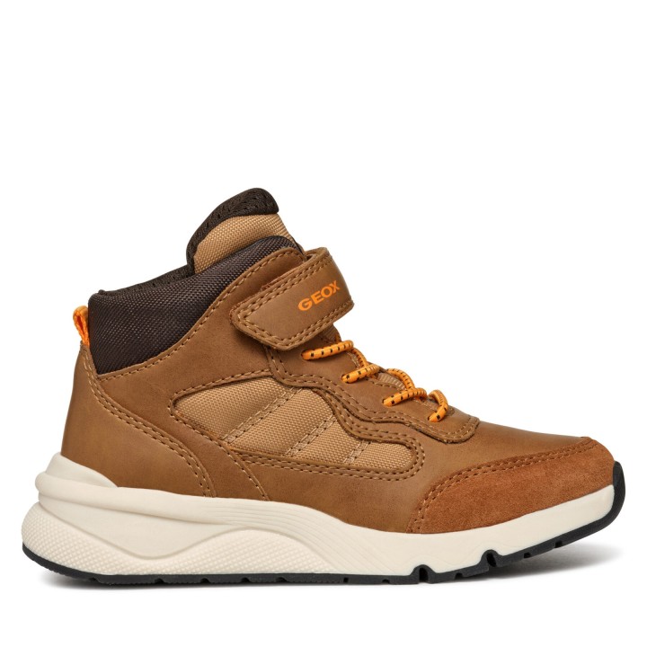 Schnürschuhe Geox J Rooner Boy J46H0E 0MEFU C6001 M Braun