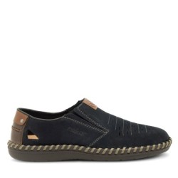 Halbschuhe Rieker B2457-14 Dunkelblau
