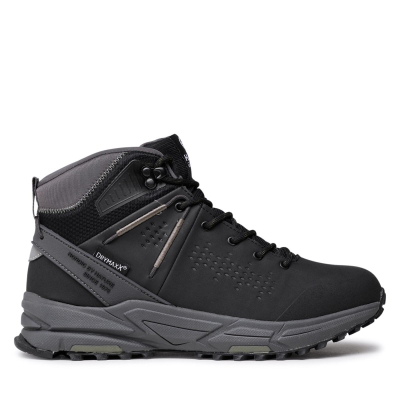Trekkingschuhe Halti Hakon Mid Dx Trekking Shoe 054-2700 Schwarz