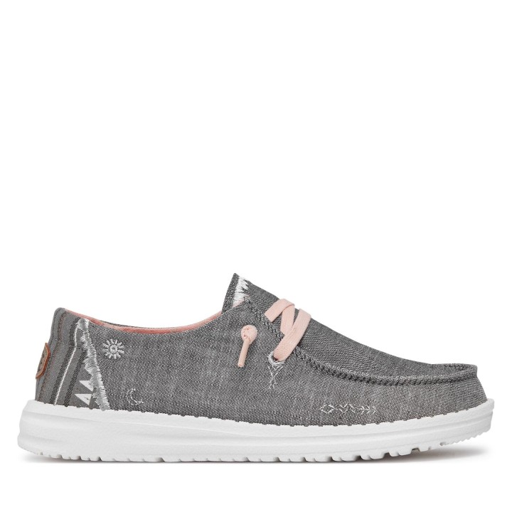 Halbschuhe Hey Dude Wendy Boho 40054-030 Grau