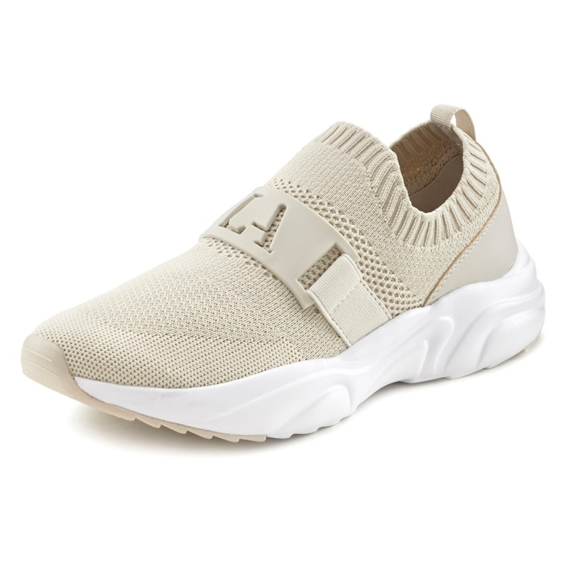 LASCANA ACTIVE Sneaker, Halbschuh, Freizeitschuh, Slipper, Chunky Sohle VEGAN