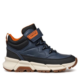 Schnürschuhe Geox J Flexyper Plus Boy J36LCG 0MEFU C0045 M Dunkelblau