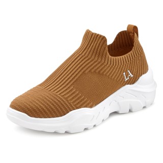 LASCANA Sneaker, Slip-On-Sneaker, Halbschuh, Slipper, Freizeitschuh VEGAN