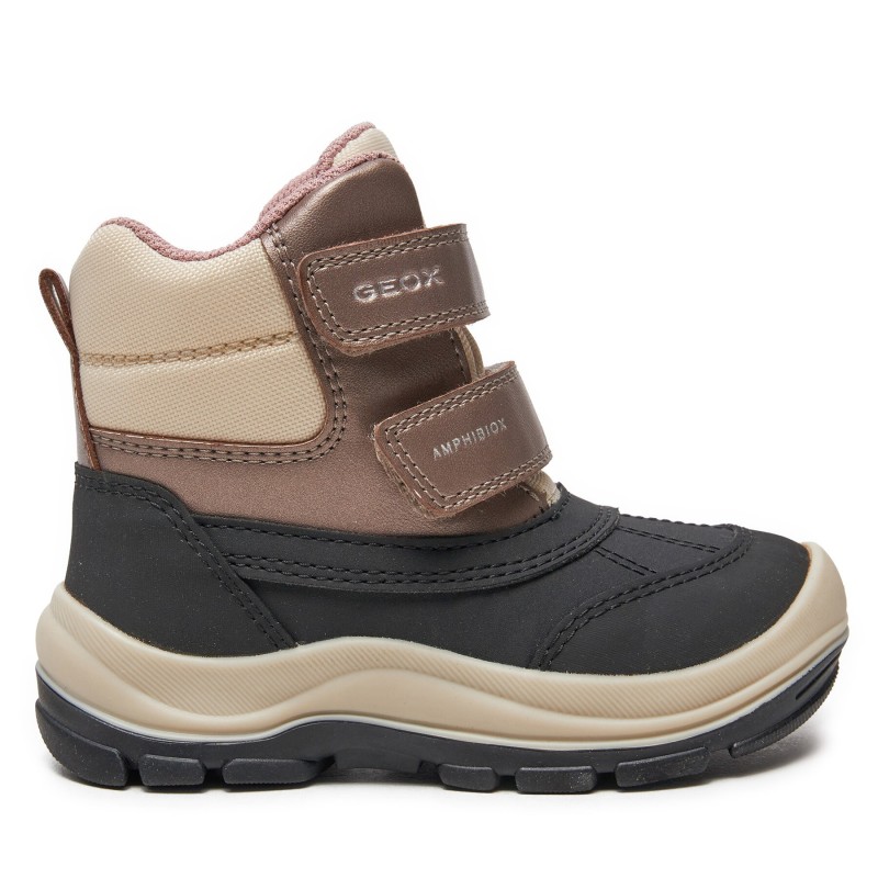 Schneeschuhe Geox B Flanfil Girl B Abx B463WD 050FU C0976 S Schwarz
