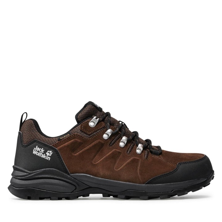 Trekkingschuhe Jack Wolfskin Refugio Texapore Low M 4049851 Braun