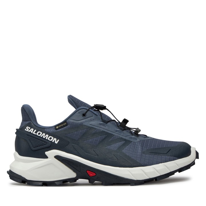 Laufschuhe Salomon Supercross 4 Gore-Tex L47462300 Dunkelblau