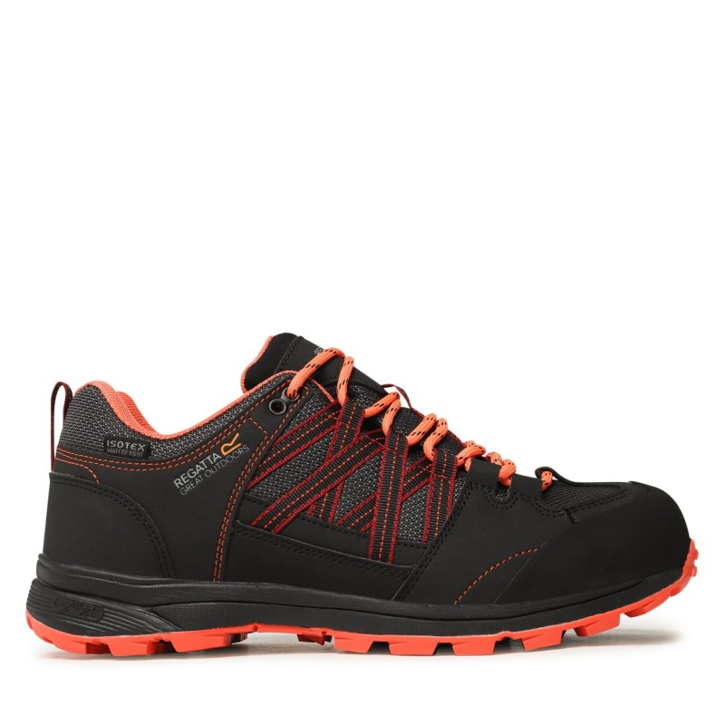 Trekkingschuhe Regatta Samaris II Low RMF540 Schwarz