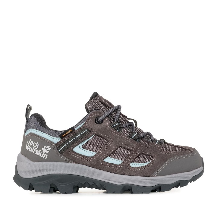 Trekkingschuhe Jack Wolfskin Vojo 3 Texapore Low W 4042451 Grau