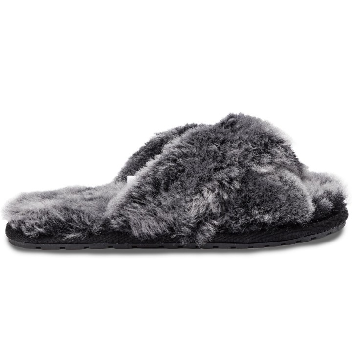 Hausschuhe EMU Australia Mayberry Frost W12013 Schwarz