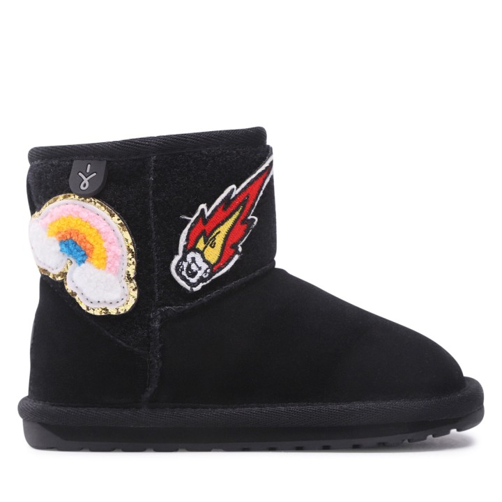 Schneeschuhe EMU Australia Wallaby Mini Play K12748 Schwarz