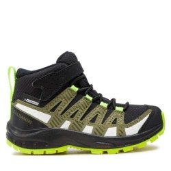 Trekkingschuhe Salomon Xa Pro V8 Mid Climasalomon™ Waterproof L47289600 Schwarz