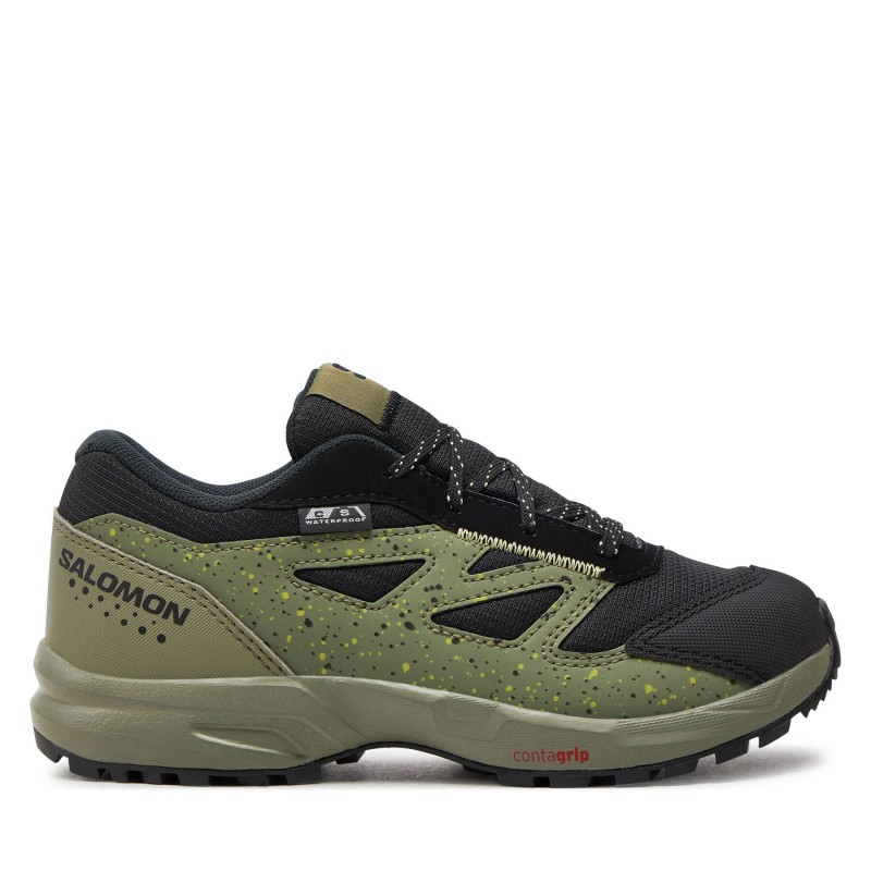 Trekkingschuhe Salomon Outway Climasalomon™ Waterproof L47282700 Grün