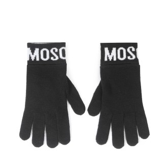 Damenhandschuhe MOSCHINO 65232 M2357 Schwarz