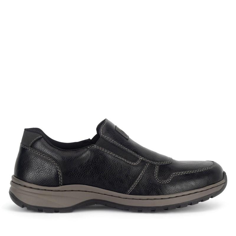 Halbschuhe Rieker 03355-00 Schwarz
