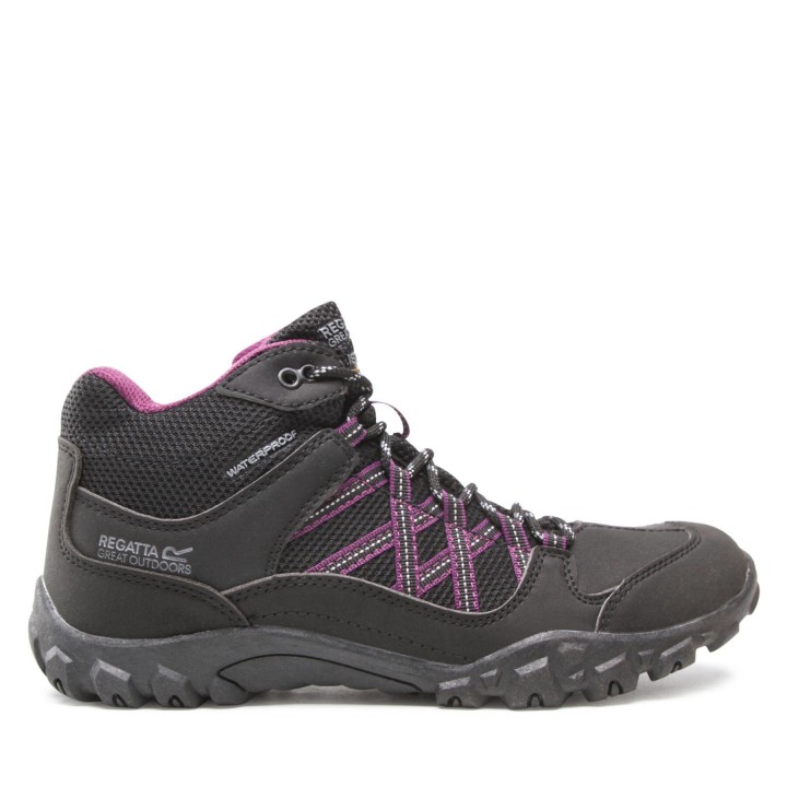 Trekkingschuhe Regatta Lady Edgepoint Mid Wp RWF622 Schwarz