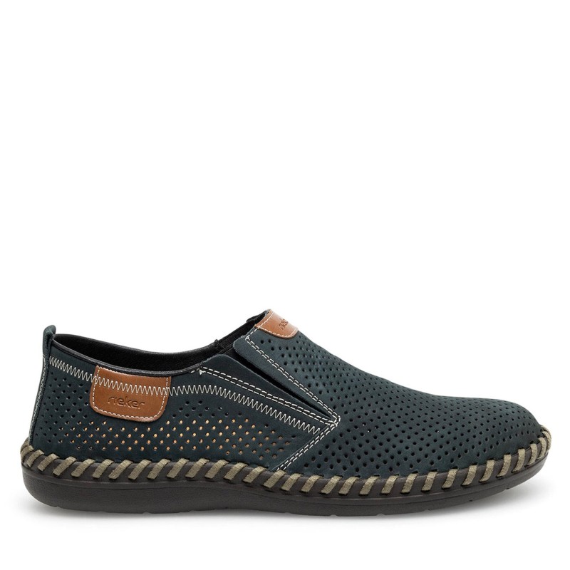 Halbschuhe Rieker B2465-14 Blau
