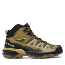 Trekkingschuhe Salomon X Ultra 360 Mid Gore-Tex L47447700 Grün
