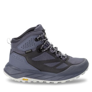 Trekkingschuhe Jack Wolfskin Terraventure Texapore Mid W 4049991 Grau