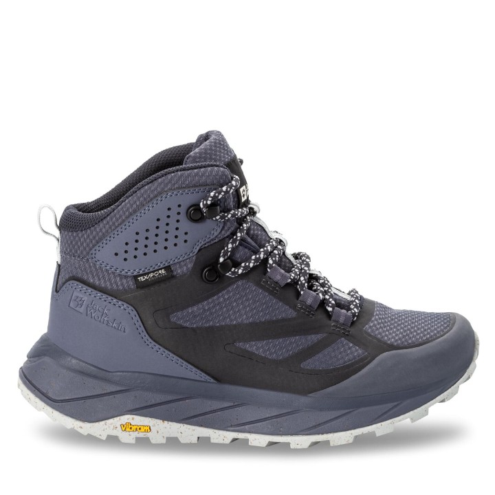 Trekkingschuhe Jack Wolfskin Terraventure Texapore Mid W 4049991 Grau