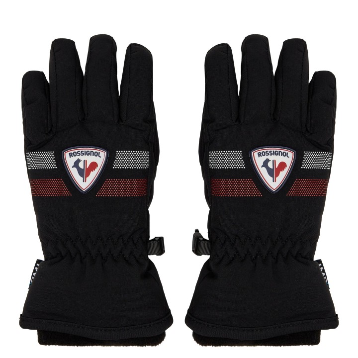 Skihandschuhe Rossignol Jr Roc Impr G RLMYG03 Schwarz