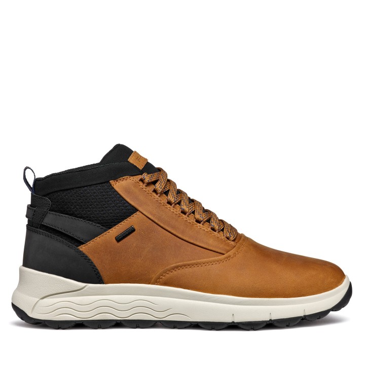 Schnürschuhe Geox U Spherica 4X4 B Abx U26FDA 0FF6K C6001 Braun