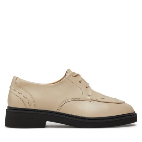 Oxford Schuhe Clarks Splend Weave 26176809 Écru