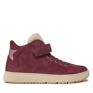 Schnürschuhe Geox J Theleven Girl Wpf J36HYC 022BH C8017 D Violett