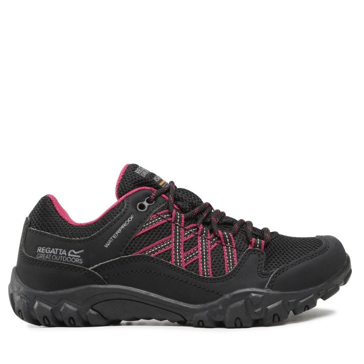 Trekkingschuhe Regatta Lady Edgepoint III Wp RWF617 Schwarz