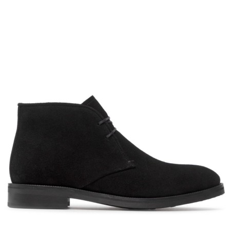 Schnürschuhe Lord Premium Chukka 5602 Schwarz