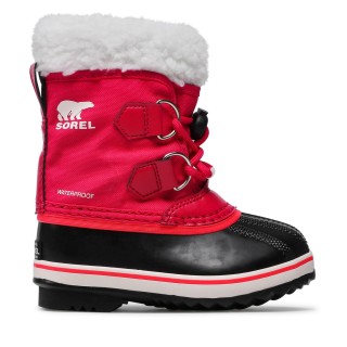 Schneeschuhe Sorel Childrens Yoot Pac Nylon Wp NC1962 Rosa