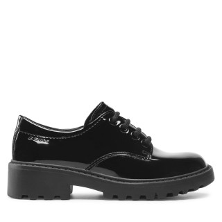 Oxford Schuhe Geox J Casey G. C J0420C 000HH C9999 M Schwarz