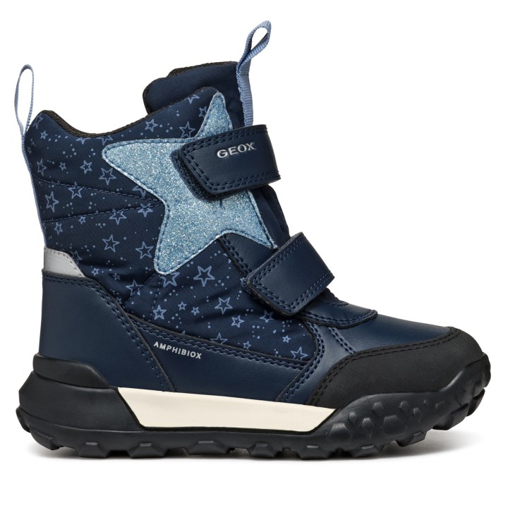 Schneeschuhe Geox J Trekkyup Girl B Ab J46M7C 0MNBC CF44Y S Dunkelblau