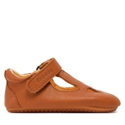 Halbschuhe Froddo Prewalkers T-Bar G1130006-4 Braun