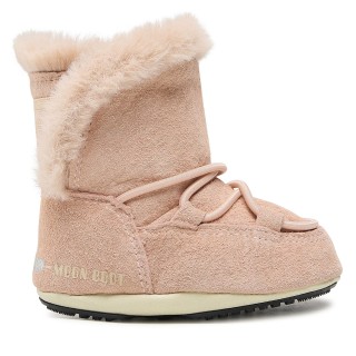 Schneeschuhe Moon Boot Crib Suede 34010300003 M Rosa