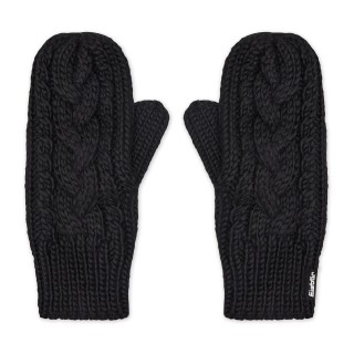 Damenhandschuhe Eisbär Afra Mittens 80135 Schwarz