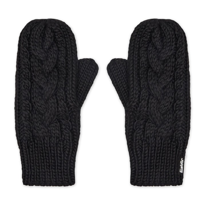 Damenhandschuhe Eisbär Afra Mittens 80135 Schwarz