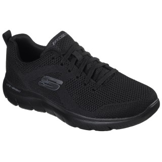 Skechers Sneaker "SUMMITS", mit gepolstertem Schaftrand, Freizeitschuh, Halbschuh, Schnürschuh