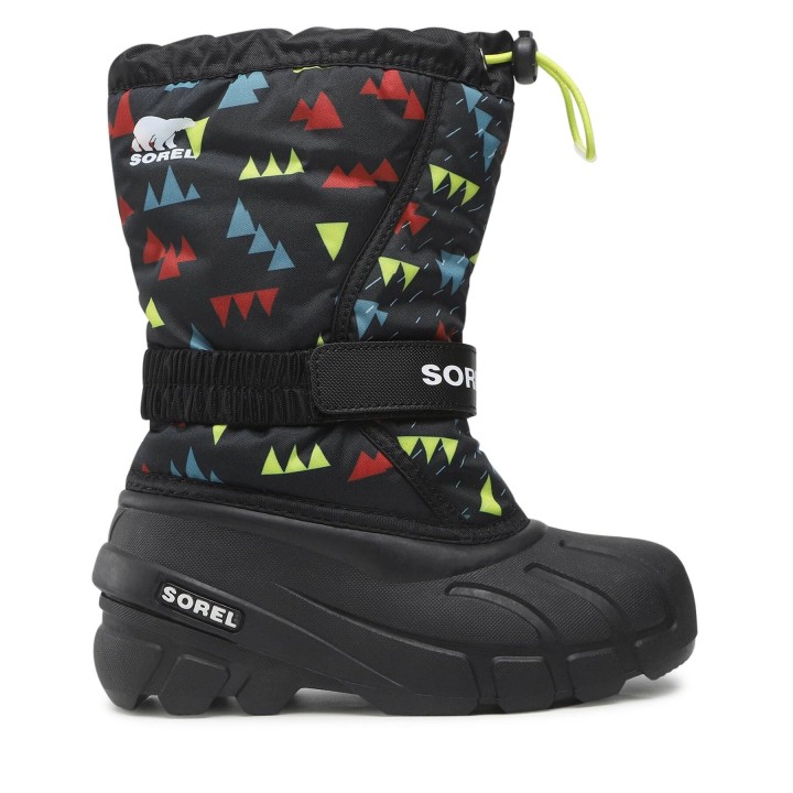 Schneeschuhe Sorel Youth Flurry Print NY3504 Schwarz