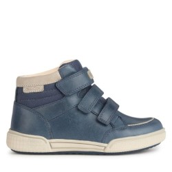 Schnürschuhe Geox J Poseido Boy J16BCB 0CLFU C0661 S Dunkelblau