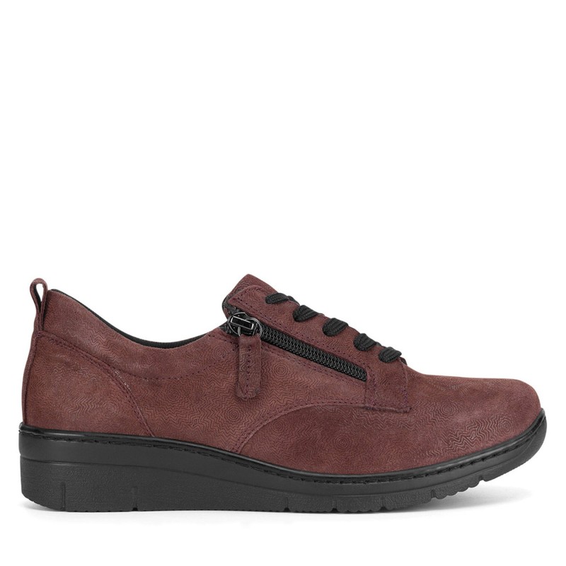 Halbschuhe Go Soft WI23-REBECA-21 Dunkelrot