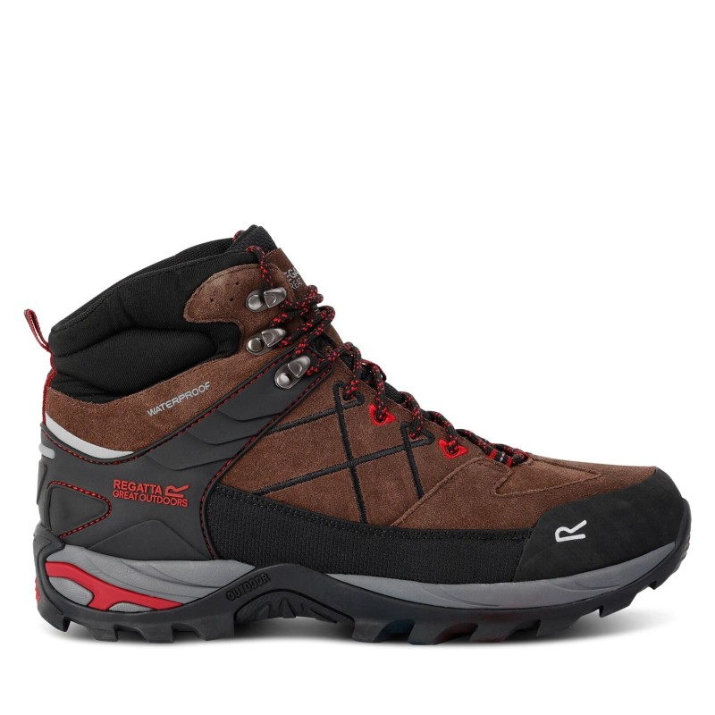 Trekkingschuhe Regatta Samaris Pro II RMF833 Braun