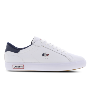 Lacoste Powercourt Herren Schuhe - Weiß - Größe: 39.5 - Leder - Foot Locker