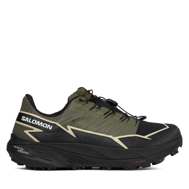 Laufschuhe Salomon Thundercross GORE-TEX L47383400 Grün